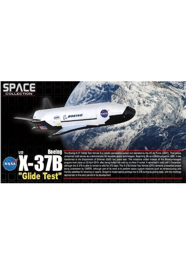 Dragon 50386 1/72 Ölçek Boeing X-37b Orbital Test Aracı Plastik Model Kiti