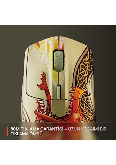 Steelseries Cs2 Dragon Lore Edition Wireless Kablosuz Oyuncu Mouse Diğer