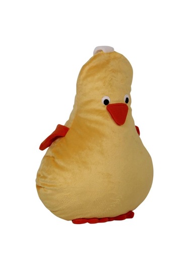 Ördek Yastık Sarı Polar 47 Cm