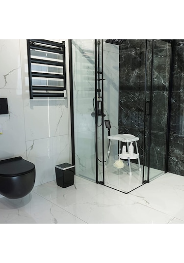 Primanova Apollo Banyo Duş Taburesi Beyaz M-Kv35-01 Beyaz