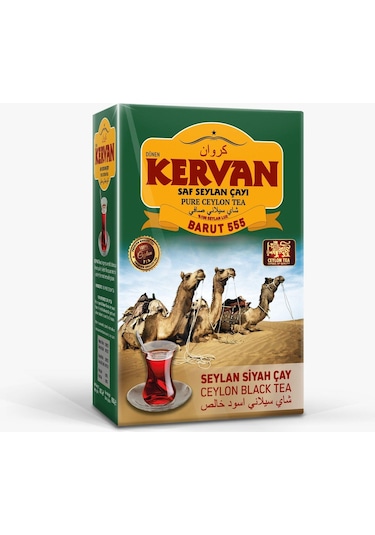 Kervan Saf Seylan Çayı Barut 555 Yeşil