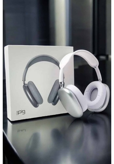 P9 Air Max Kablosuz 5.0 Mikrofonlu Bluetooth Kulaklık Beyaz Yüksek Ses Kaliteli