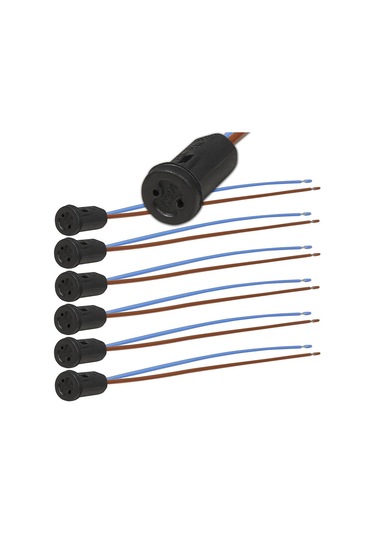 10 Adet G4 Lamba Tutucu 12v 9 Mm Dayanıklı Yüksek Kalite