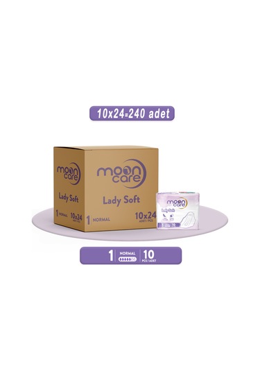 Hijyenik Ped Lady Soft Yumuşak Normal (240 Ped)