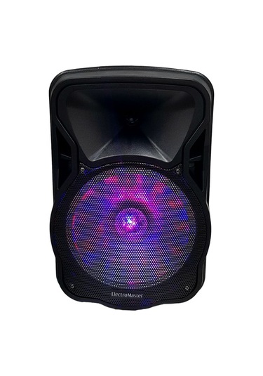 Electromaster Es-3030 12'' Portatif Taşınabilir Ses Sistemi 150watt 1el Telsiz+1yaka Telsiz