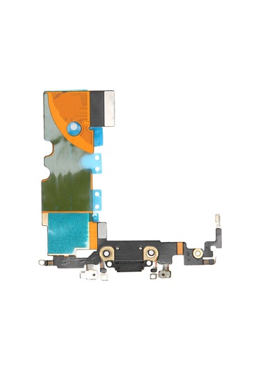 İphone Uyumlu 8 Şarj Portu Flex Kablosu Siyah Kaiyi