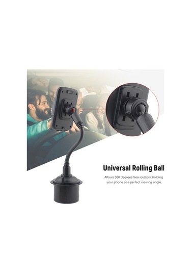 Ebitda Evrensel Araç Tutucu - 55-92mm, Abs&43 Metal, 220mm Kollu