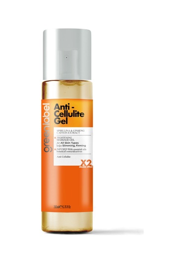 Greenlabel Spirulina & Ginseng & Cafein Ekstraktlı Vucüt Jel 200 Ml.