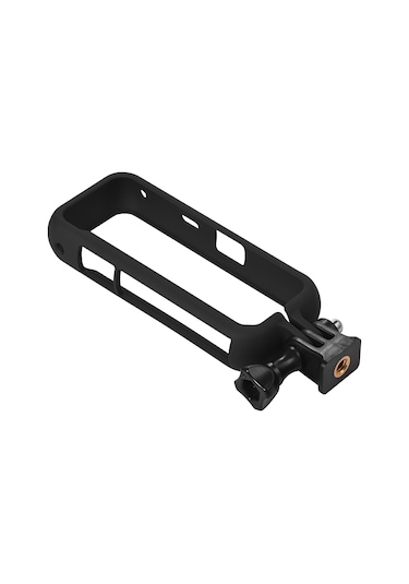 Jeehugo Insta360 One X2 Kamera Korumalı Kafesi - Soğuk Ayak Bağlantısı, 1/4" Dişli Delikler, Tripod Uyumlu, Eldiven İçi Taşınabilir