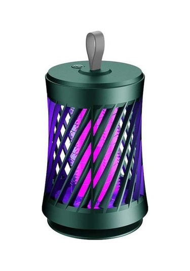 Besthome1 Ev İçi Batarya Li Yeşil Siğirlik: 365nm Mor Işık+nefes Taklit, Şok Ve Isınma Işığı, Kolay Montaj