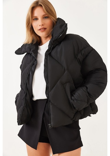 Shade Kadın Oversize Şişme Mont 10191065 - Siyah