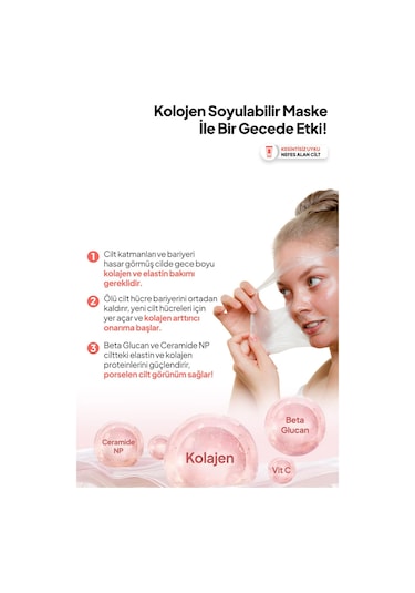 Ph Lab Collagen Night Soyulabilen Kolajen Gece Maskesi 50 ML
