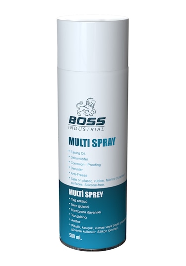 Boss Multi Sprey Genel Amaçlı Sprey Şeffaf 500 ML