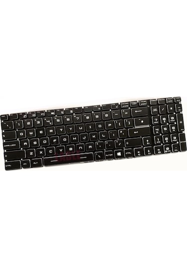 Msı Ms-16p, Ms-17c, Ms-17e Serisi Notebook Klavyesi Ver.2 - Siyah Tr Backlit - Rgb / Kl0831v2