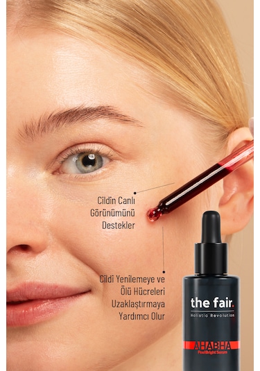 the fair. AHABHA Peel Bright Cilt Serumu %4 AHA+ %0.5 BHA 30 ML
