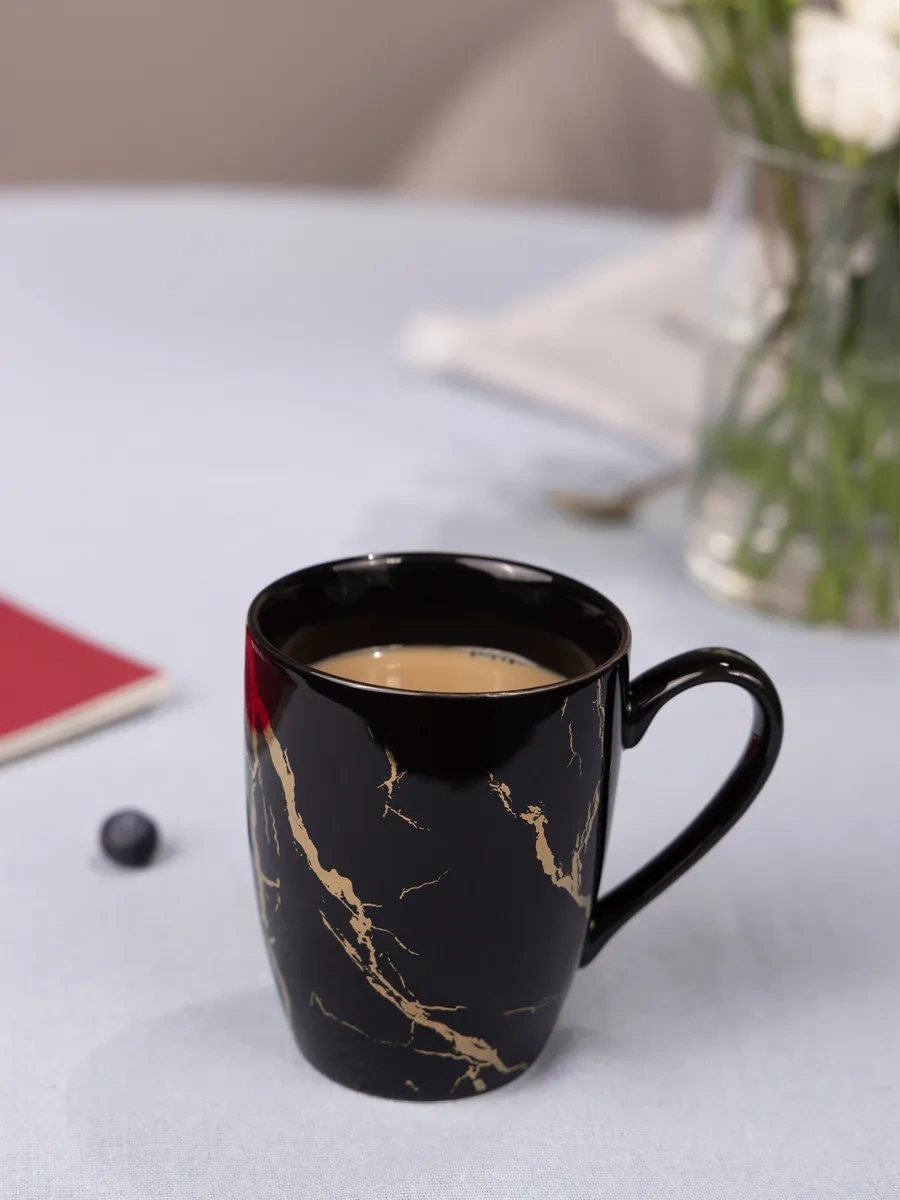 Lefard Çay Ve Kahve İçin Porselen Kupa 330 Ml 141420620 Siyah