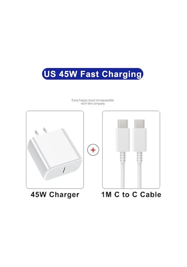Qwq45w Usb C Hızlı Şarj Adaptörü Samsung Galaxy Uyumlu S23/s24/s25 Ultra A55/a35/a15 5g İçin Brdistribütör Garantili