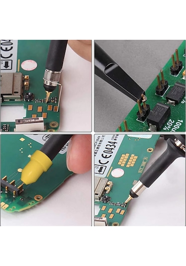 P4100 Yüksek Gerilim Osiloskop Probu 100mhz 100:1 Zayıflatma 2000 Volt 3.5ns Bnc 1 Mt. Rigol Owon