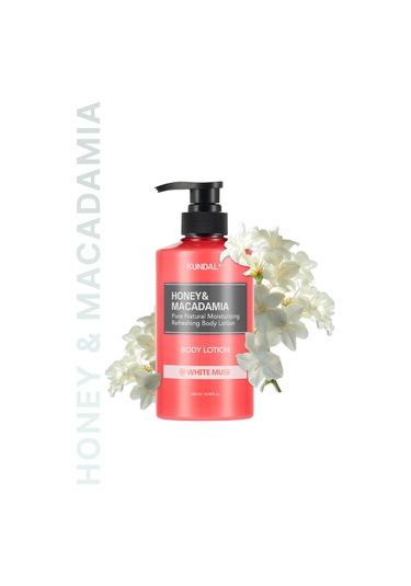 Kundal Honey & Macadamia White Musk Pure Body Lotion 500 ML