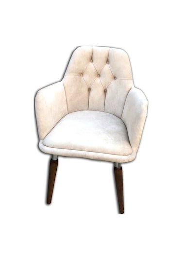 Berjer ÇAY SET Kayın Metal İskelet Parlak Beyaz Kapitone Babyface Kumaş Chester El Yapım