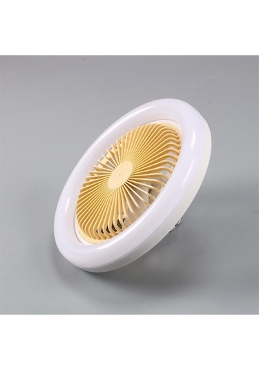 Hız Ayarlı Kapalı Led Lamba Pratik Uyku Modu Geniş Uygulama Modern Tavan Vantilatörü