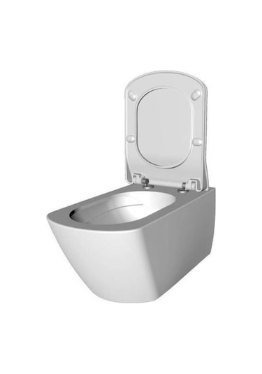 Creavit Elegant Rim-off Asma Klozet + Yavaş Kapanır Kapak + Vitra Gömme Rezervuar Set