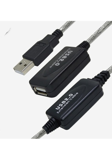 Trendooze Uzatma Usb Triline Profesyonel Metre Kablosu Extension Çipli 15 Sc