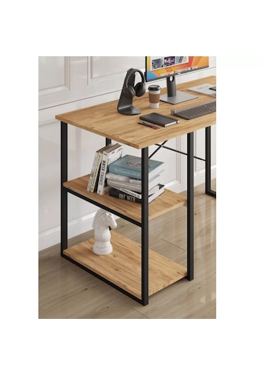 Çalışma Masası Raflı Ofis Laptop Bilgisayar Masası 5866