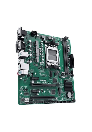 Asus Pro A620M-C-CSM AMD A620 6400 MHz (OC) DDR5 Soket AM5 mATX Anakart