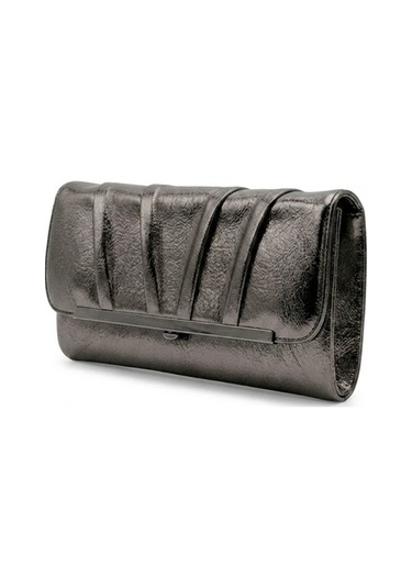 Varol 441 Clutch Kadın Portföy Çanta Platin