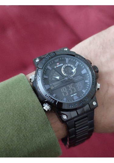 Naviforce Erkek Kol Saati Çift Kordonlu Dijital & Analog 2103