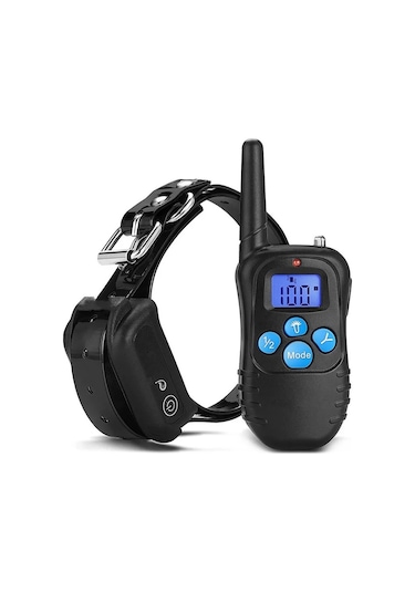 Zilinn 3000ft Köpek Şok Tasması, Su Geçirmez Ve Şarj Edilebilir Evcil Hayvan Eğitmeni