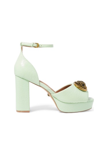 Kurt Geiger Chelsea Platform Topuklu Ayakkabı - Açık/pastel Yeşil