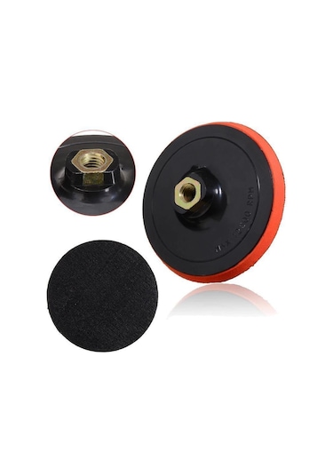 Ugr-Nikon Cırt Zımpara Seti + Matkap Aparatı 115 Mm (10 Parça)