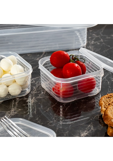 Porsima 4368 Freshlock Vakumlu Kahvaltılık Çok Amaçlı Saklama Kabı Kahvaltı Seti Şeffaf