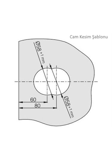 Hoppe Atlanta Hcs Gda1530 Kapı Kolu-grup Anahtar / Mandal Cam Cama Set