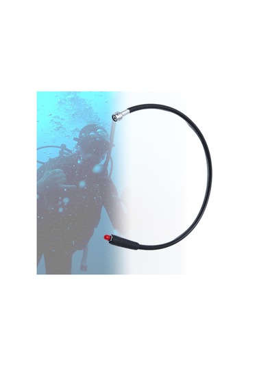 Suntek Standart Bcd Için Tüplü Dalış Düşük Basınç Hortumu 100cm