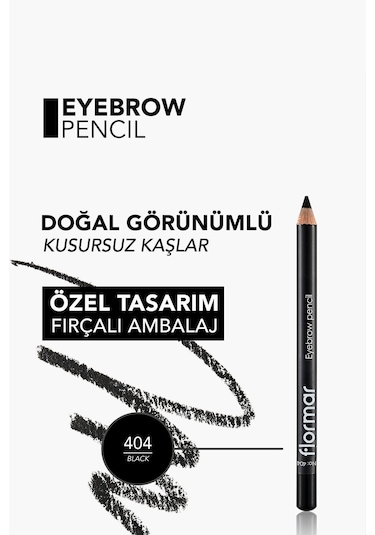 Flormar Kaş Kalemi 404 Black