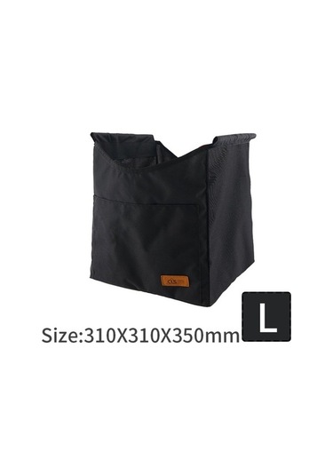 Dancemonkey Klaz Açık Katlanır Piknik Masa Asılı Depolama Çanta, Taşınabilir Görünmez Cep Siyah