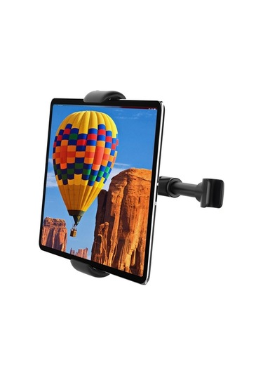 Sandwich Siyah Araba Baş Yastığı Telefon Tutucu 5.5-12.9 İnç Telefon/tablet/switch Uyumlu