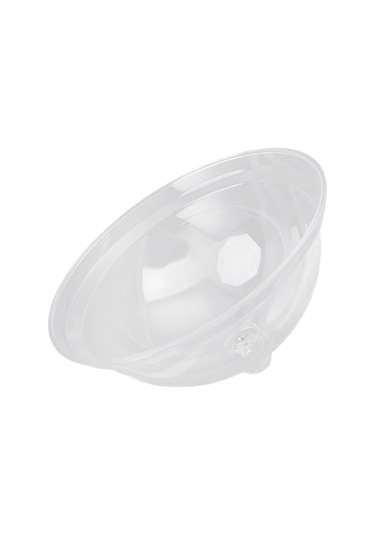 Fosenze Akrilik Gıda Koruyucu Kapağı, 35 Cm Büyük Boy, Şeffaf, Toz Ve Nem Koruma, Ergonomik Tutamaklı Mutfak Kapağı