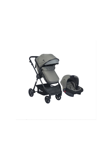 Be-be Elegant Seyahat Tip Puset Travel Sistem Bebek Arabası Gri