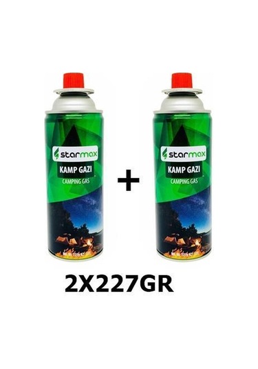 Geseus Pürmüz Yedek Kartuş Kamp Gazı 227Gr x 2 Adet Çok Renkli