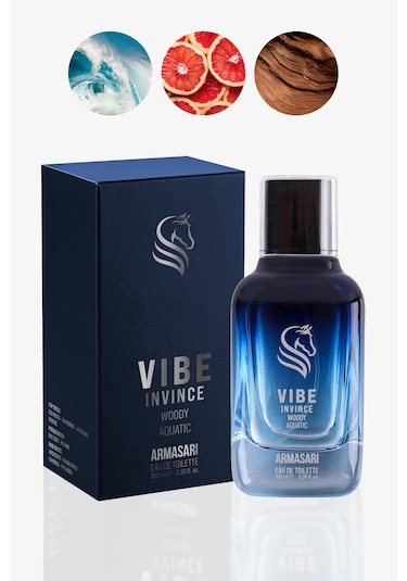Armasari Vibe Invince Erkek Parfüm Edt 100 Ml Fresh - Marin