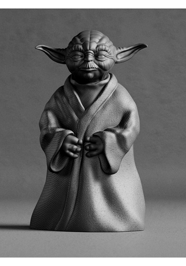 Bilge Usta Yoda Heykel Biblo Dekoratif Obje
