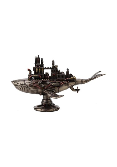 Steampunk Galaktik Balina Biblo Veronese Design