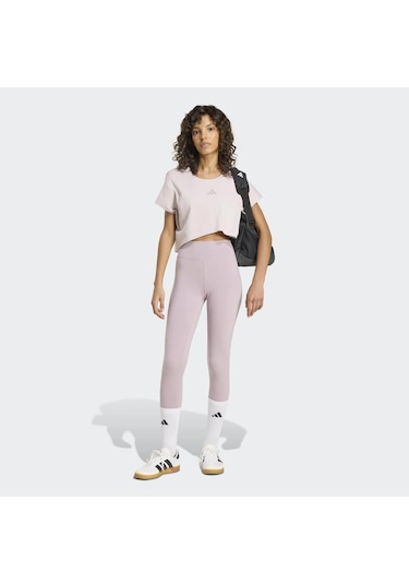 Adidas All Me Essentials Kadın Mor Tayt Jz3540
