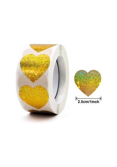 100-500 Adet Kalp Çıkartmalar Zarflar İçin Sevgililer Günü Köpüklü Kalp Çıkartmalar Dekoratif Aşk Çıkartmalar Tatil Dekorasyon Koyu Kahve