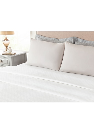 Anais King Size %100 Pamuk Pike - Beyaz 8684427222799 Beyaz