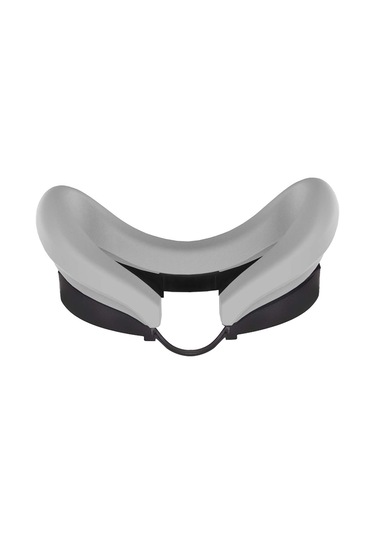 Meta Quest 3 Vr Kulaklık Göz Maskesi Yumuşak Silikon Ter Önleyici Koruyucu Kapak - Gri